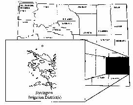 WY MAP WITH
 WHEATLAND AREA